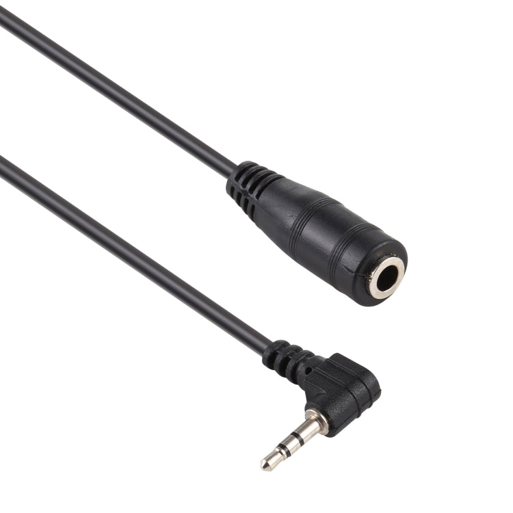 Cáp chuyển đổi âm thanh AUX stereo, phích cắm 2.5mm góc phải sang giắc 3.5mm cái, dài 14cm