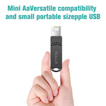 Richwell 128G Type-C + 8 Pin + USB 3.0 Ổ đĩa flash kim loại với chức năng OTG