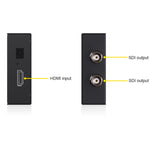 SEETEC 1 x HDMI Input to 2 x SDI Output Converter, 1 x HDMI to 2 x SDI