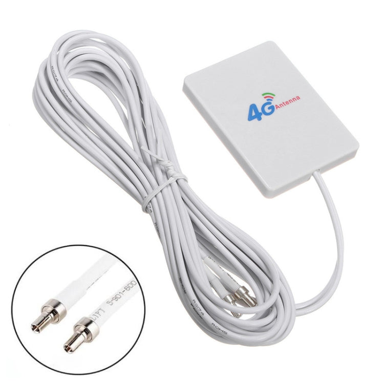 Ăng-ten 4G 28dBi với đầu nối CRC9 đực cho bộ định tuyến 4G LTE FDD/TDD, CRC9 đực