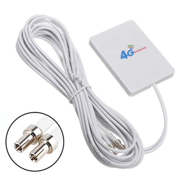 Ăng ten 4G 28dBi với đầu nối TS9 đực cho bộ định tuyến 4G LTE FDD/TDD, TS9 đực