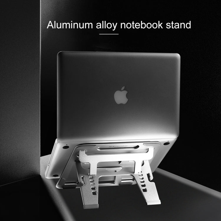 Giá đỡ hợp kim nhôm gập gọn hình tam giác đôi điều chỉnh chiều cao COOLCOLD U2S cho Laptop, COOLCOLD U2S