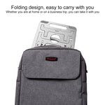 Giá đỡ hợp kim nhôm gập gọn hình tam giác đôi điều chỉnh chiều cao COOLCOLD U2S cho Laptop, COOLCOLD U2S