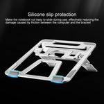 Giá đỡ hợp kim nhôm gập gọn hình tam giác đôi điều chỉnh chiều cao COOLCOLD U2S cho Laptop, COOLCOLD U2S