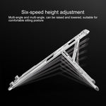 Giá đỡ hợp kim nhôm gập gọn hình tam giác đôi điều chỉnh chiều cao COOLCOLD U2S cho Laptop, COOLCOLD U2S
