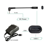 Cáp sạc bộ chuyển đổi USB-C / Type-C sang 4.0 x 1.35mm, 4.0 x 1.35mm