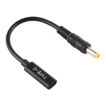 Cáp sạc bộ chuyển đổi nguồn DP USB-C / Type-C sang 5.5 x 2.5mm, 5.5 x 2.5mm