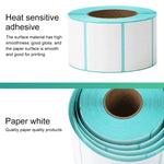 Giấy decal mã vạch nhiệt tự dính 80mm x 40mm, 800 tờ, 80mm x 40mm 800 tờ
