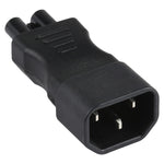 Bộ chuyển đổi phích cắm nguồn AC từ C5 sang C14, C5 sang C14