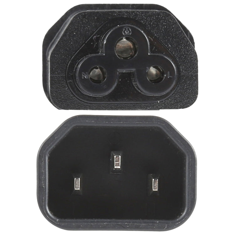 Bộ chuyển đổi phích cắm nguồn AC từ C5 sang C14, C5 sang C14