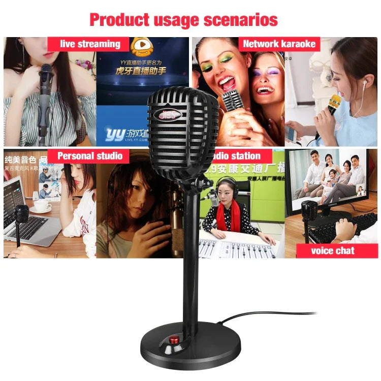 Thiết bị micro hội nghị truyền hình USB không cần driver có thể xoay 360 độ, chiều dài cáp: 2.2m