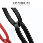 Cáp sạc rút 3 trong 1 USB sang USB-C / Type-C + 8 Pin + Micro USB dài 1.2m, dòng tối đa 3.5A