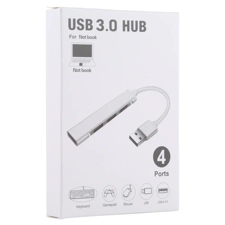 A-809 Bộ chuyển đổi HUB hợp kim nhôm 4 x USB 3.0 sang USB 3.0, A-809
