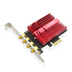 Card mạng ngoài EDUP 9633-800 PCI-Express băng tần kép 2.4GHz & 5GHz AC1900Mbps 4 ăng-ten, AC1900Mbps