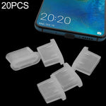 20 cái nút bịt bụi silicone cho cổng USB-C / Type-C