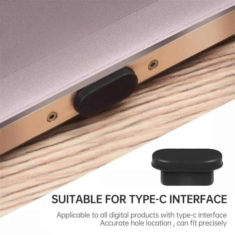 20 cái nút bịt bụi silicone cho cổng USB-C / Type-C