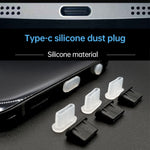 20 cái nút bịt bụi silicone cho cổng USB-C / Type-C