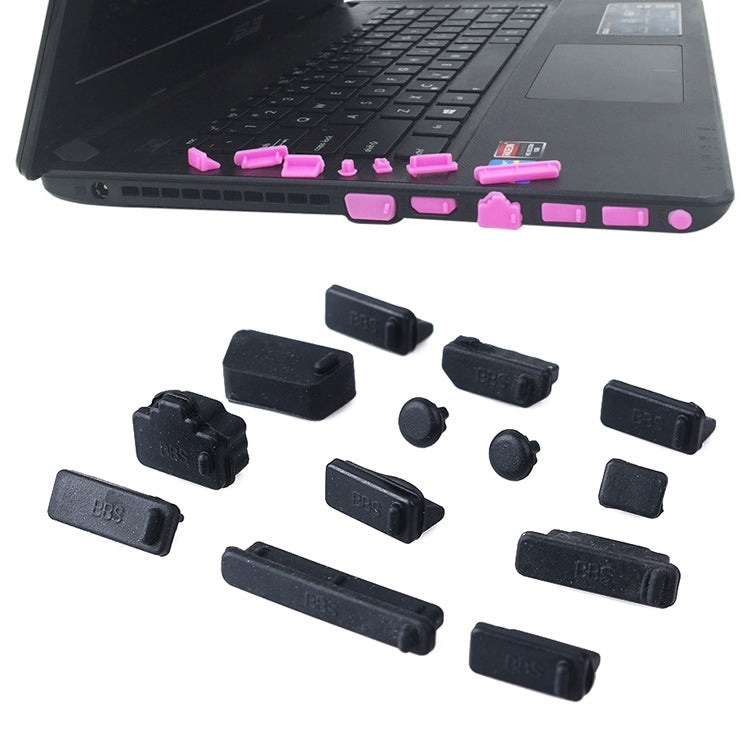 Bộ 13 nút bịt bụi silicone đa năng cho Laptop