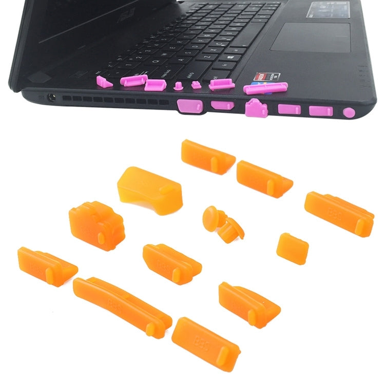 Bộ 13 nút bịt bụi silicone đa năng cho Laptop