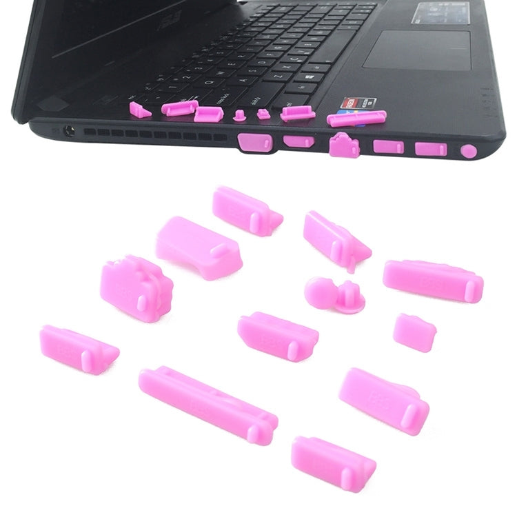 Bộ 13 nút bịt bụi silicone đa năng cho Laptop