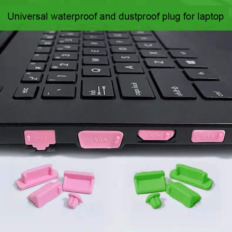 Bộ 13 nút bịt bụi silicone đa năng cho Laptop