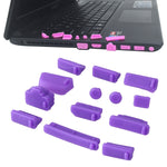 Bộ 13 nút bịt bụi silicone đa năng cho Laptop