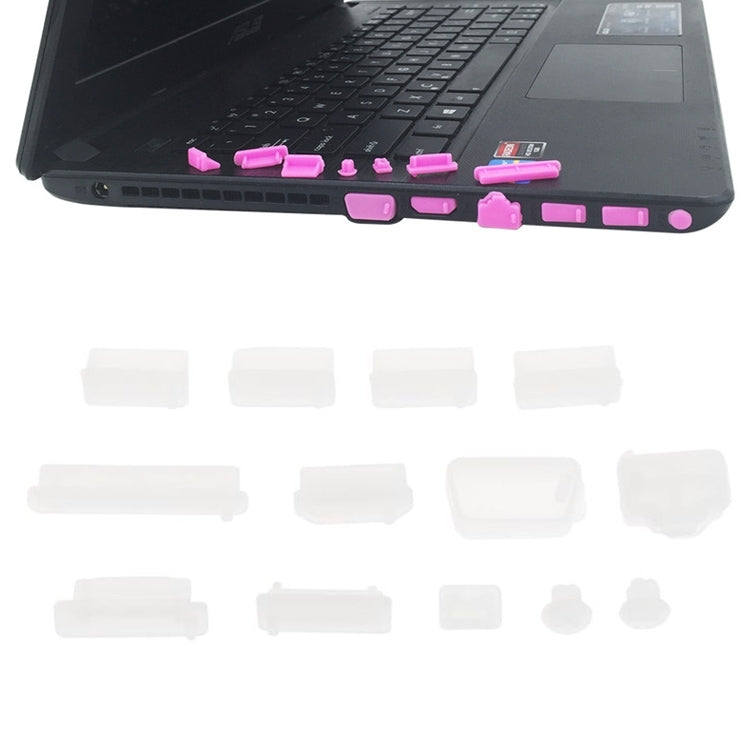 Bộ 13 nút bịt bụi silicone đa năng cho Laptop