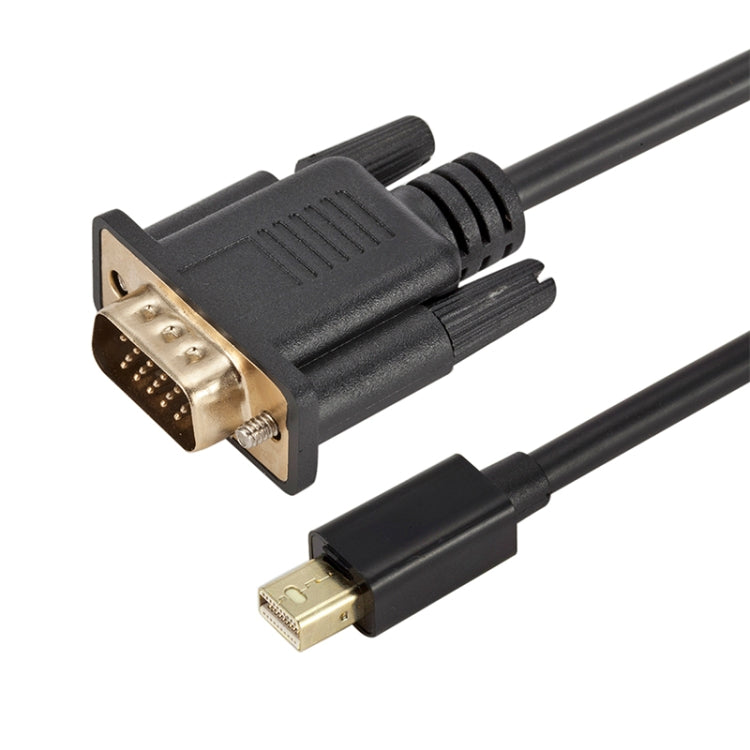 Cáp chuyển đổi Mini DP sang VGA, dài cáp 1.8m, Mini DP sang VGA