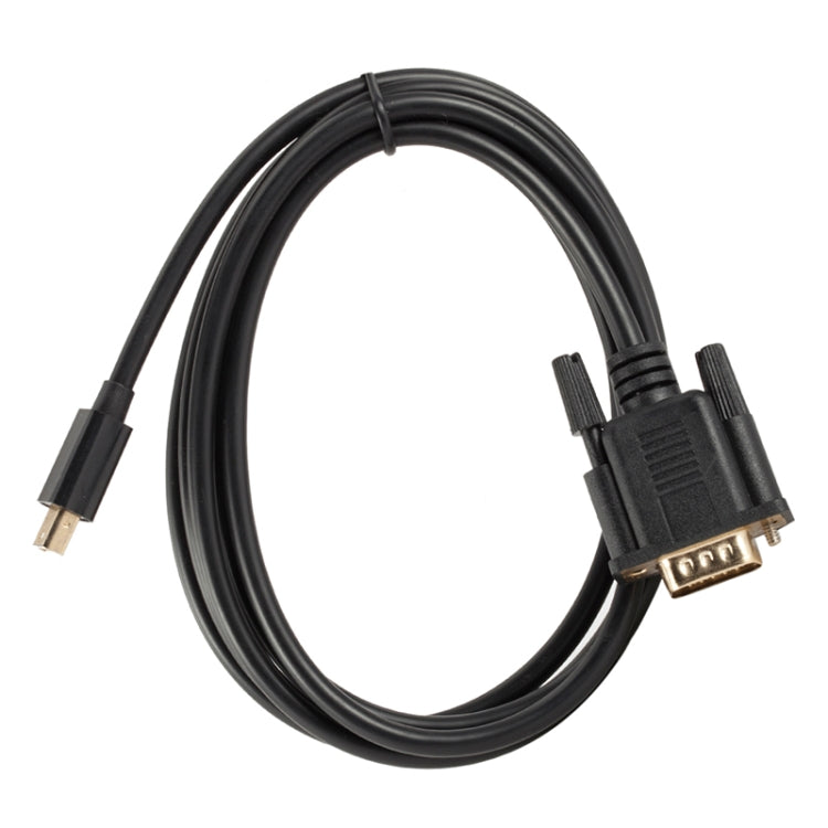 Cáp chuyển đổi Mini DP sang VGA, dài cáp 1.8m, Mini DP sang VGA