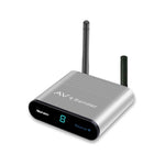 Bộ phát và thu âm thanh / video không dây Measy AV240 2.4GHz với chức năng trả tín hiệu hồng ngoại, Khoảng cách truyền: 400m, AV240 Bạc