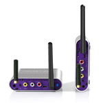 Bộ phát và thu âm thanh / video không dây Measy AV240 2.4GHz với chức năng trả tín hiệu hồng ngoại, Khoảng cách truyền: 400m, AV240 Bạc