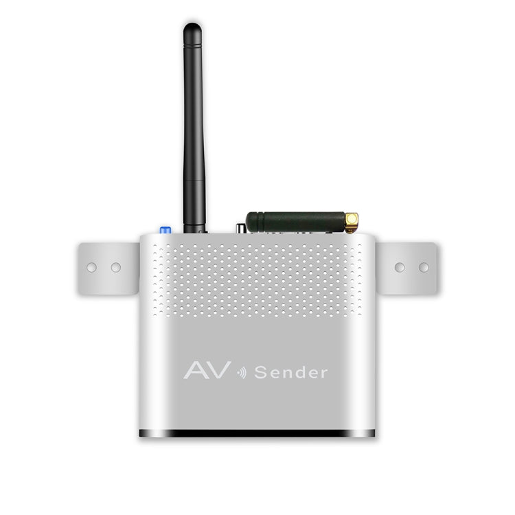 Bộ phát và thu âm thanh / video không dây Measy AV240 2.4GHz với chức năng trả tín hiệu hồng ngoại, Khoảng cách truyền: 400m, AV240 Bạc
