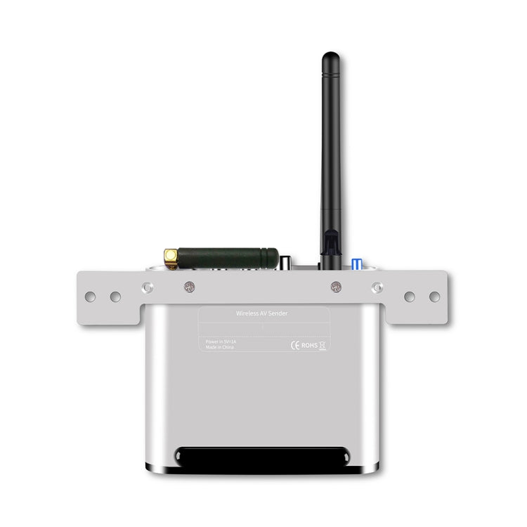 Bộ phát và thu âm thanh / video không dây Measy AV240 2.4GHz với chức năng trả tín hiệu hồng ngoại, Khoảng cách truyền: 400m, AV240 Bạc