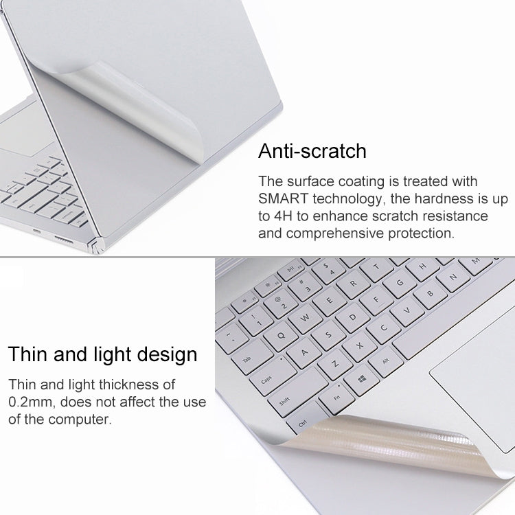 Bộ 4 miếng dán bảo vệ vỏ Notebook cho Microsoft Surface Book 2 15 inch