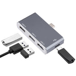 Bộ chuyển đổi USB-C / Type-C sang OTG 4 cổng Type-C USB 3.0 USB 2.0 HUB