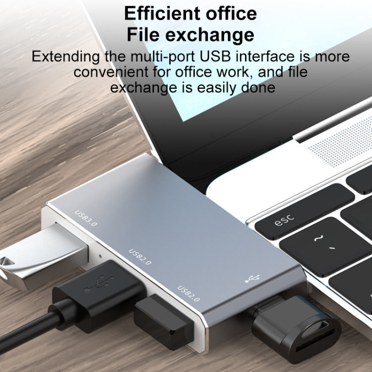 Bộ chuyển đổi USB-C / Type-C sang OTG 4 cổng Type-C USB 3.0 USB 2.0 HUB