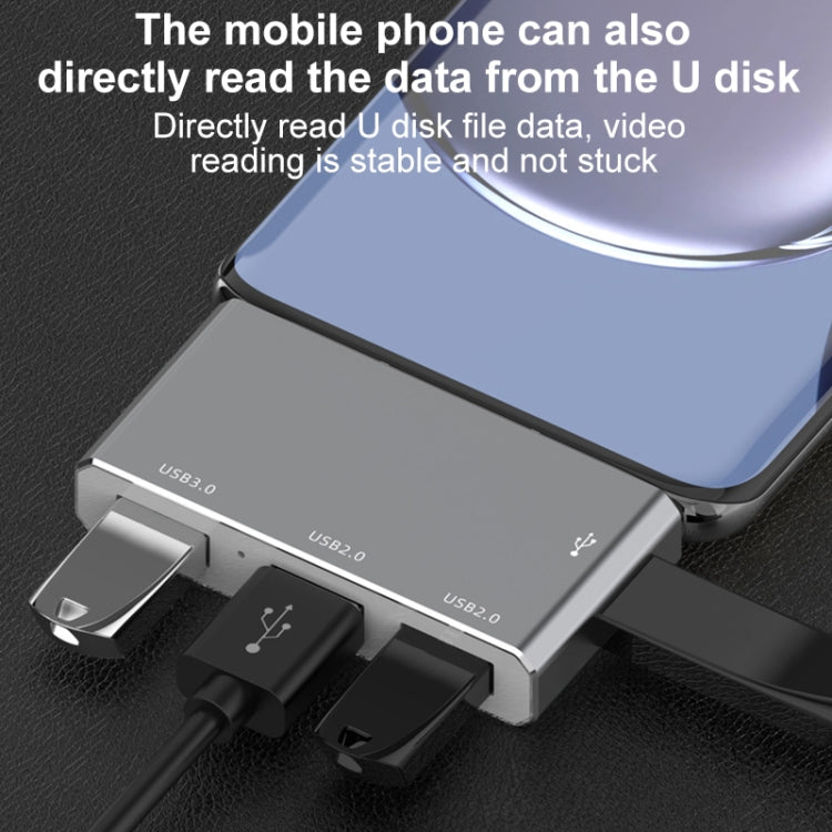 Bộ chuyển đổi USB-C / Type-C sang OTG 4 cổng Type-C USB 3.0 USB 2.0 HUB