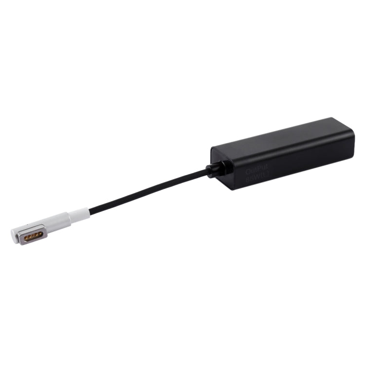 Bộ chuyển đổi sạc AnyWatt 85W USB-C / Type-C cái sang MagSafe 1 đực 5 chân hình chữ L cho MacBook, 85W màu đen, 85W màu trắng
