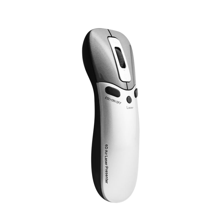 PR-05 Chuột bay không dây 2.4G 6D con quay hồi chuyển, bút trình chiếu laser cho PC / Laptop dạy học hội nghị thuyết trình