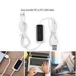 Cáp chuyển dữ liệu trực tiếp PC sang PC USB tốc độ cao, chiều dài: 1.75m