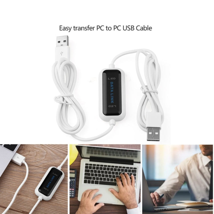 Cáp chuyển dữ liệu trực tiếp PC sang PC USB tốc độ cao, chiều dài: 1.75m