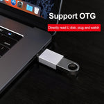 Bộ chuyển đổi dữ liệu / sạc USB-C / Type-C 3.1 đực sang USB 3.0 cái hợp kim nhôm
