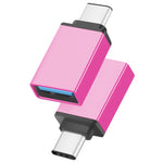 Bộ chuyển đổi dữ liệu / sạc USB-C / Type-C 3.1 đực sang USB 3.0 cái hợp kim nhôm