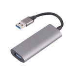 U-811 Bộ chia HUB 4 trong 1 USB 3.0 sang 3 cổng USB 3.0 + USB-C / Type-C, trạm kết nối, U-811