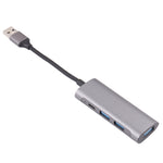 U-811 Bộ chia HUB 4 trong 1 USB 3.0 sang 3 cổng USB 3.0 + USB-C / Type-C, trạm kết nối, U-811