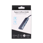 T-811 Bộ chia HUB 4 trong 1 USB-C / Type-C sang 3 cổng USB 3.0 + USB-C / Type-C, trạm kết nối, T-811