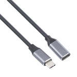 Cáp chuyển đổi USB-C / Type-C đực sang USB-C / Type-C cái, chiều dài cáp: 50cm, 50cm