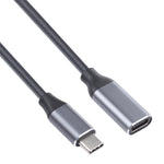 Cáp chuyển đổi USB-C / Type-C đực sang USB-C / Type-C cái, chiều dài cáp: 1m, 1m