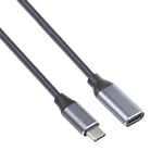 Cáp chuyển đổi USB-C / Type-C đực sang USB-C / Type-C cái, chiều dài cáp: 25cm, 25cm