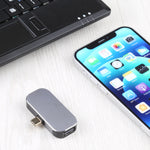 Bộ Chuyển Đổi 3 Trong 1 USB-C / Type-C Đực Sang USB-C / Type-C + USB + DP Cái, USB-C / Type-C + USB + DP
